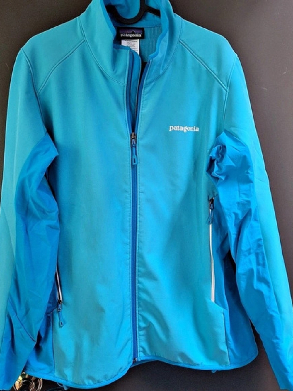 Patagonia Women's Adze Hybrid Jacket Blue Large
